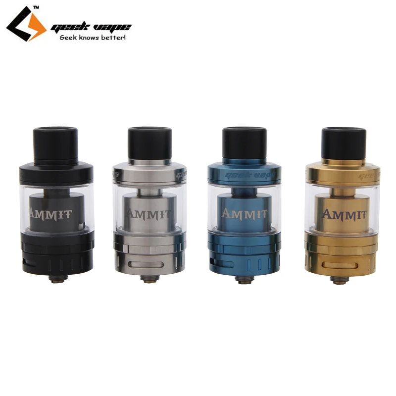 

Original GeekVape Ammit 25 RTA Atomizer 2ml/5ml Enhanced 3D Airflow System Upgrade Ammit RTA huge vape for electronic cigarette