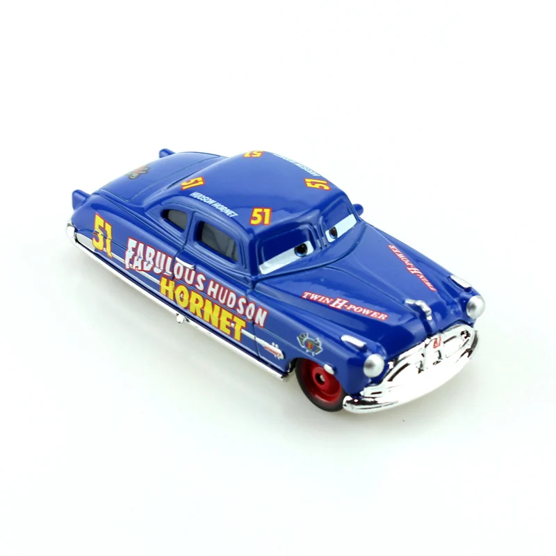 Disney Pixar Cars Сказочный Hudson Hornet 1:55 литой бренд игрушки из металлических сплавов