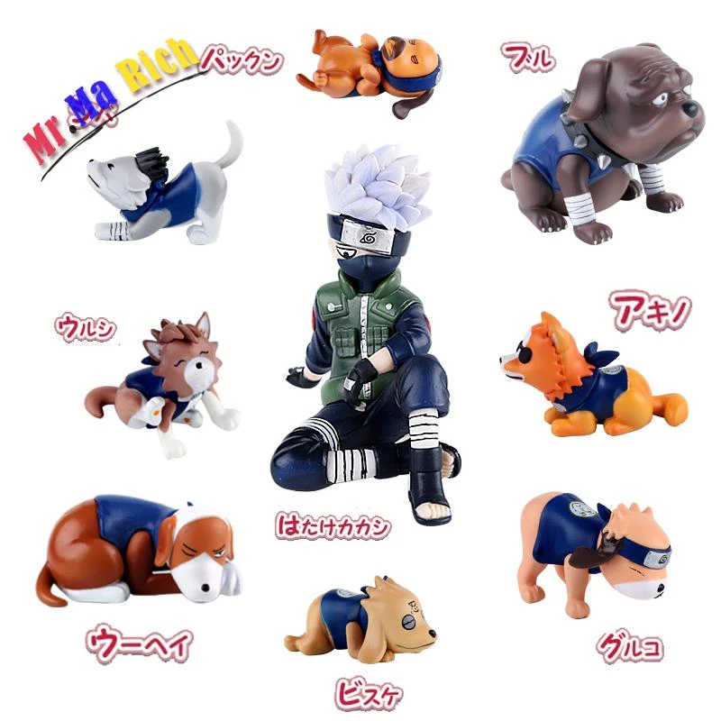 9ピース セットアニメnarutoはたけカカシ 忍者犬pvcアクションフィギュア Action Figure Hatake Kakashipvc Action Figure Aliexpress 9ピース セットアニメnarutoはたけカカシ 忍者犬pvcアクションフィギュア Action Figure Hatake Kakashipvc Action Figure Aliexpress