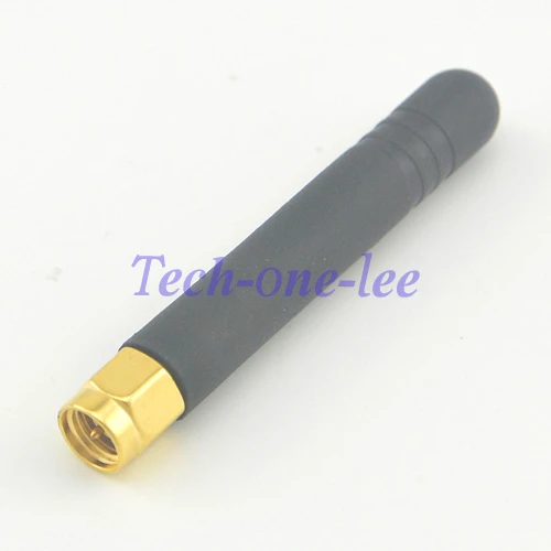 100 pieces/lot Rubber Antenna 2.4GHZ 2-3dbi gains