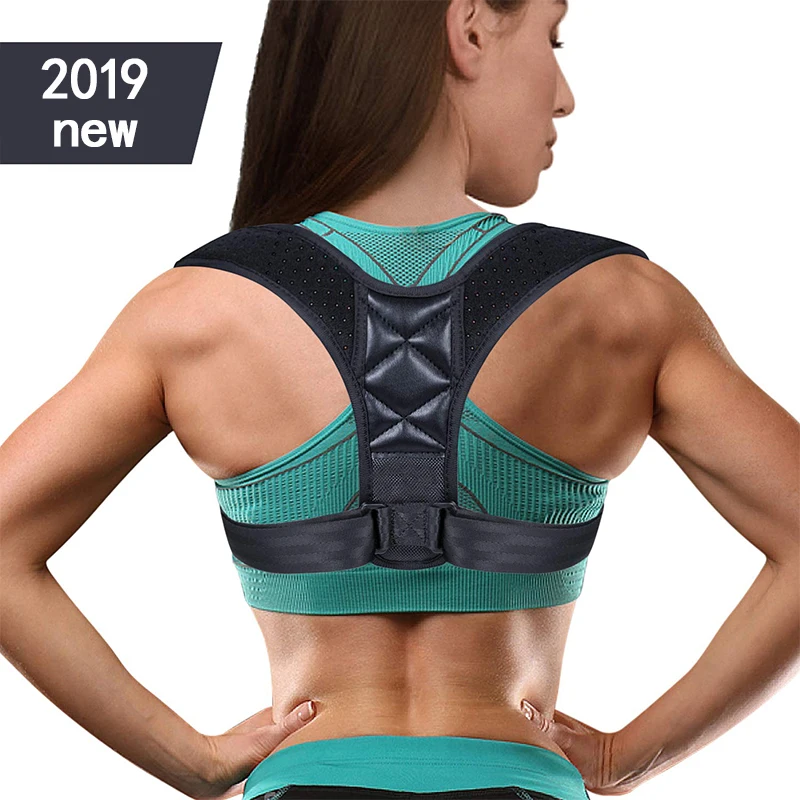 

Adjust magnetic therapy Back Posture Corrector Brace Shoulder Back Support Belt Shoulder Posture for Unisex MR515