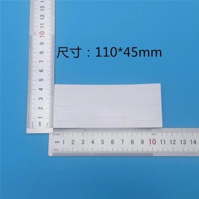 RFID Fragile and tear-proof coated paper electronic stickers tags 9654 UHF anti-removal adhesive 6C passive label tag sticker |