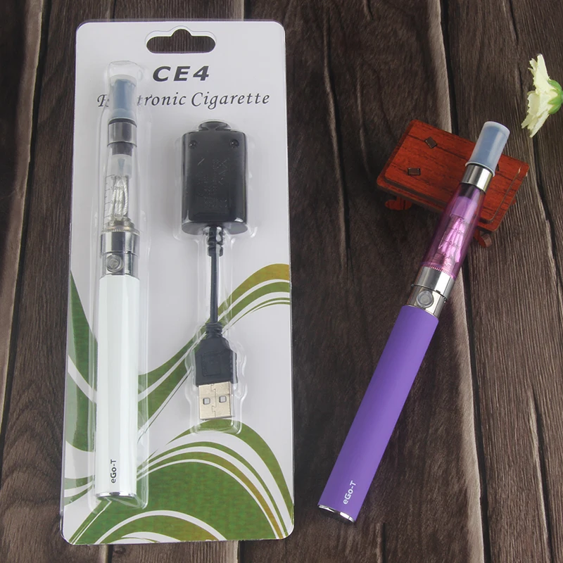 CE4 Price Pack Electronic Cigarette Smoking Pipe Ego T Kit USB Charger Hookah Vape Pen 900mAh Battery E Cig For E Liquid