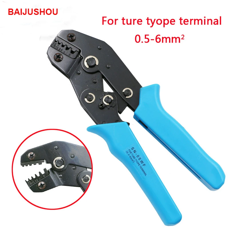 BAIJUSHOU Brand Crimping Cable Stripper pressing line clamp pliers