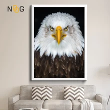 NOOG WILD Animal Canvas Painting Eagle Wall Art Picture For Living Room Art Poster Decoration Picture No Frame Morden Print Wall