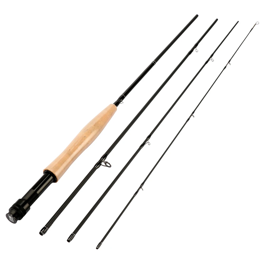 Maxway Fly Fishing Rod 3/4 5/6 7/8 Carbon Fiber Fishing Rods 2.1M 2.7M Hard Light Medium Fast Action Fishing Fly Rods