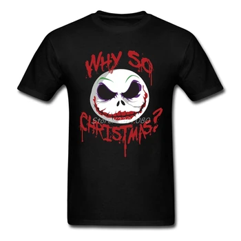 

Pop The Nightmare Before Christmas Jack Skellington T Shirt Leisure Clothes O-neck Cotton Plus Size Short Sleeve Funny T-shirts