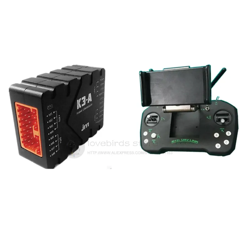 Agricultural spraying drone control system kit JIYI K3-A / K3-A pro flight controller + M12 or DK32 datalink remote control Agricultural spraying drone control system kit JIYI K3-A / K3-A pro flight controller + M12 or DK32 datalink remote control