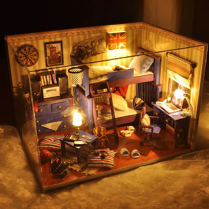 Handmade Doll house furniture miniatura diy doll houses