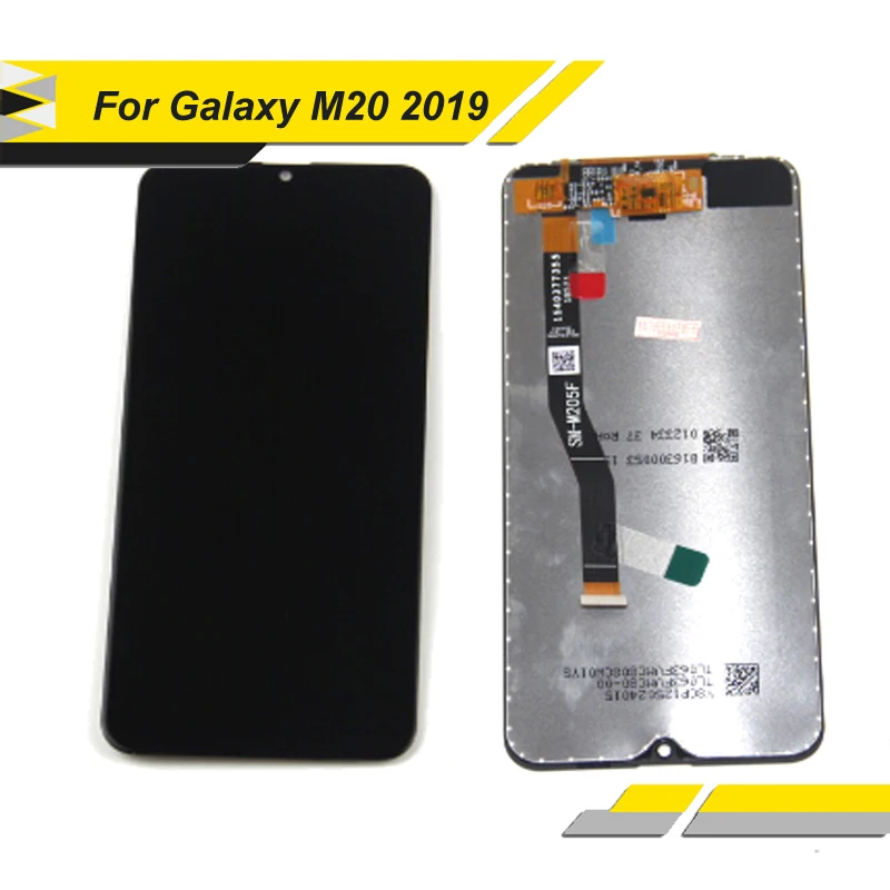Оригинальный 6 3 ''ЖК-дисплей для SAMSUNG Galaxy M20 2019 дисплей SM-M205 M205F M205G/DS кодирующий