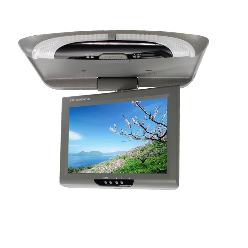 9 Inch Flip Down Monitors Roof Mount Monitor Overhead Monitor TFT LED