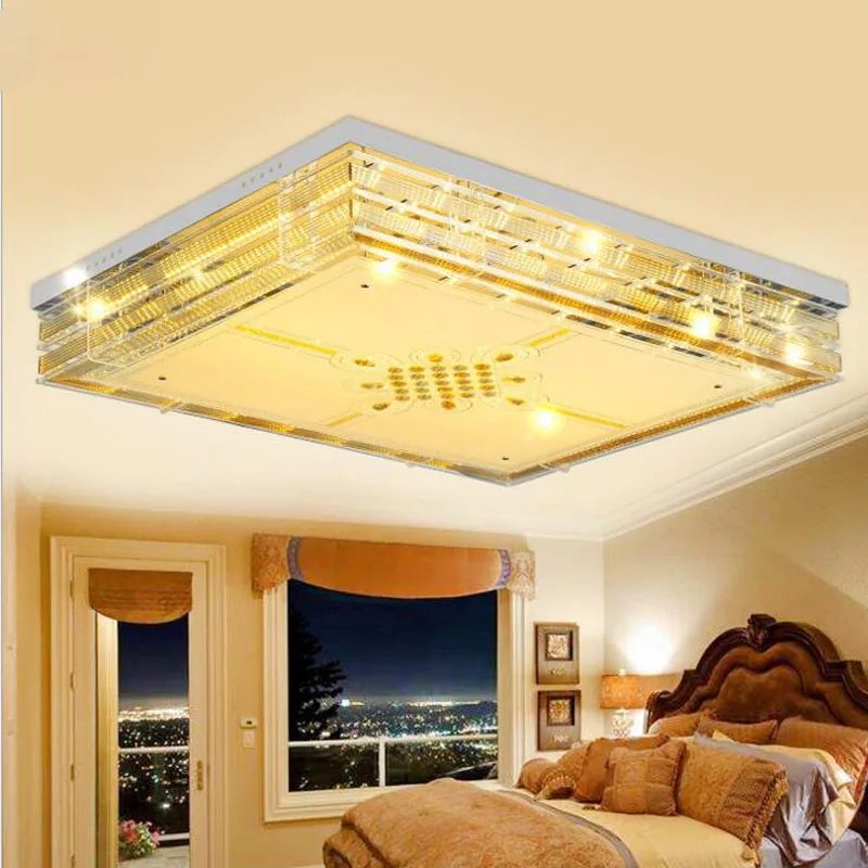 Us 754 6 56 Off Led Low Voltage Crystal Lamp Living Room Crystal Ceiling Lamp Home Bedroom Led Ceiling Lamp Led Lighting Fixture Home Led Lamp In