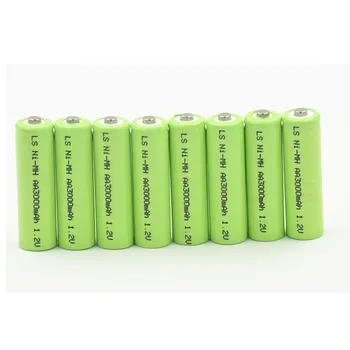 

10 Pcs/Lot 1.2V Ni-MH 3000mAh AA Batteries Rechargeable Battery NI-MH AA battery for camera toys etc