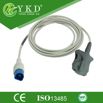 

M1191AL /MP30 Adult Soft tip Heart rate pulse sensor, 8pins connector