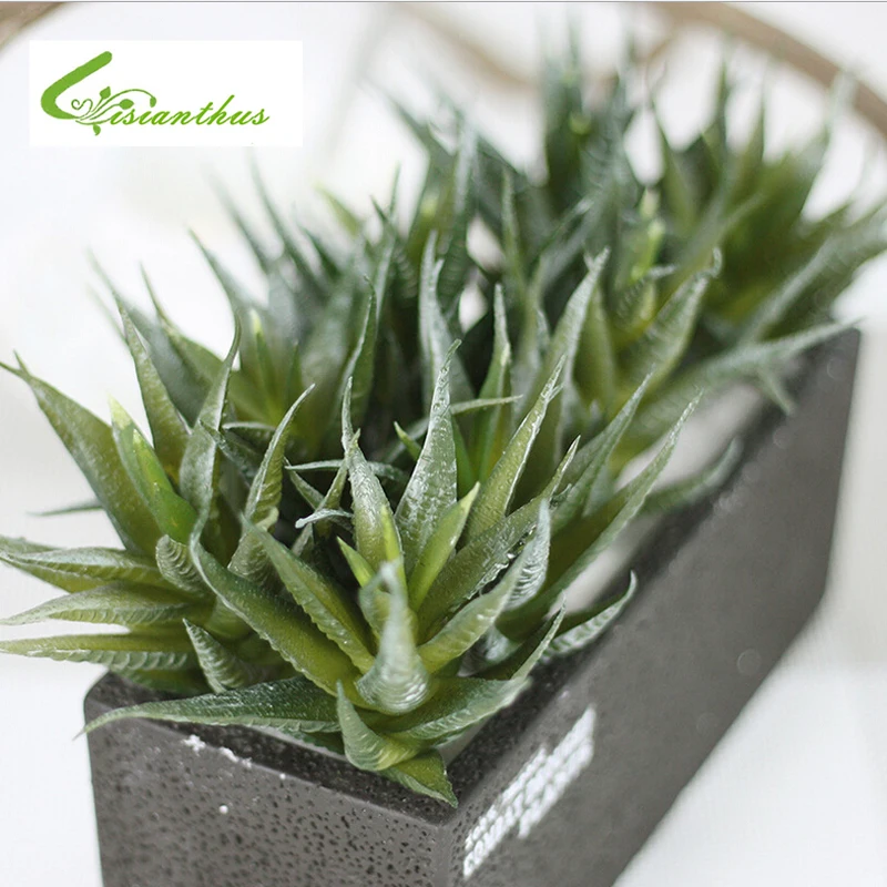 Decorative Flower Artificial Fleshiness Cactus Aloe Succulent Plant Bonsai Local Landscape Home Balcony Decoration 3PCS No Vase Decorative Flower Artificial Fleshiness Cactus Aloe Succulent Plant Bonsai Local Landscape Home Balcony Decoration 3PCS No Vase