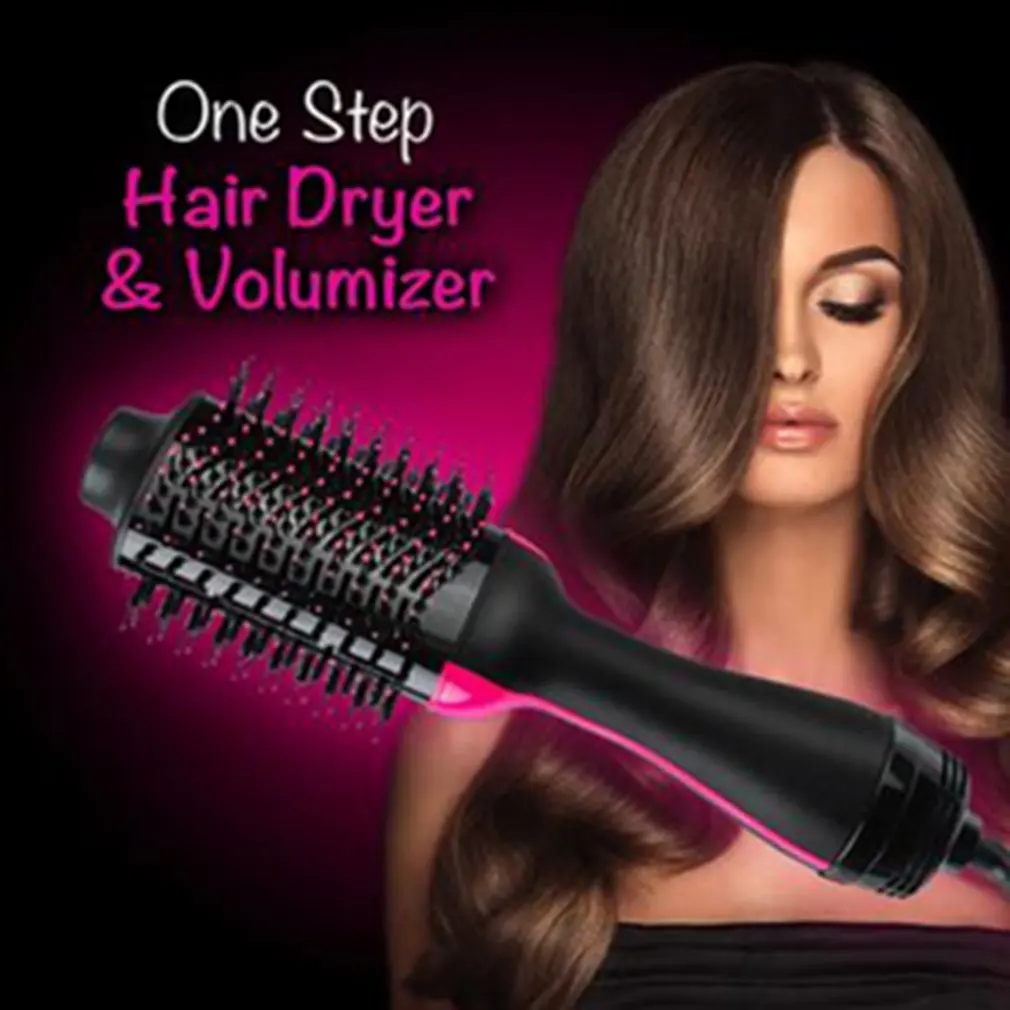 

Two-in-one Hot Air Brush Negative Ion Straight Hair Comb Electric Curler Multi-Function Infrared Hot Air Comb