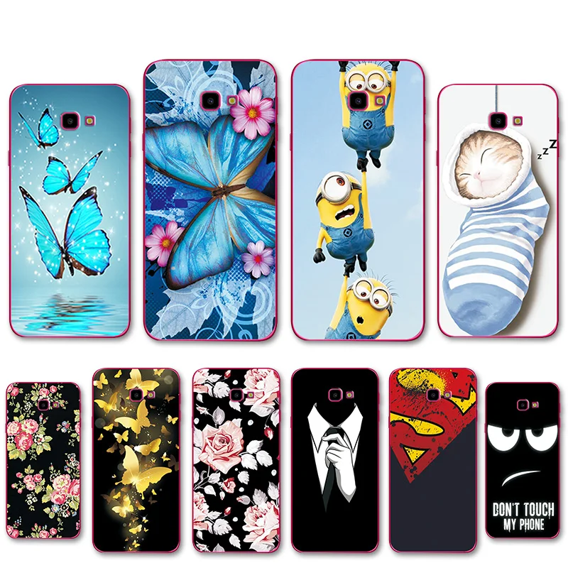 

Various Case For Samsung Galaxy J4 Plus 2018 J415F J415 6.0" Case Cover Soft Silicon Art Printed Case For Samsung J4 Plus 2018