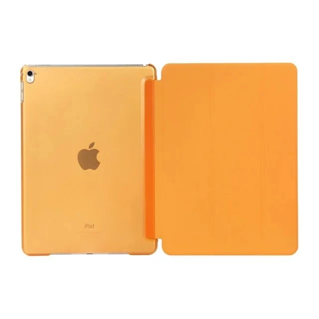 Чехол для нового ipad Pro Air, 10,5 дюймов, A1701 A1709( '), Магнитный смарт-чехол для сна, Ультратонкий 1:1 кожаный чехол для планшета - Цвет: Orange  L  10.5