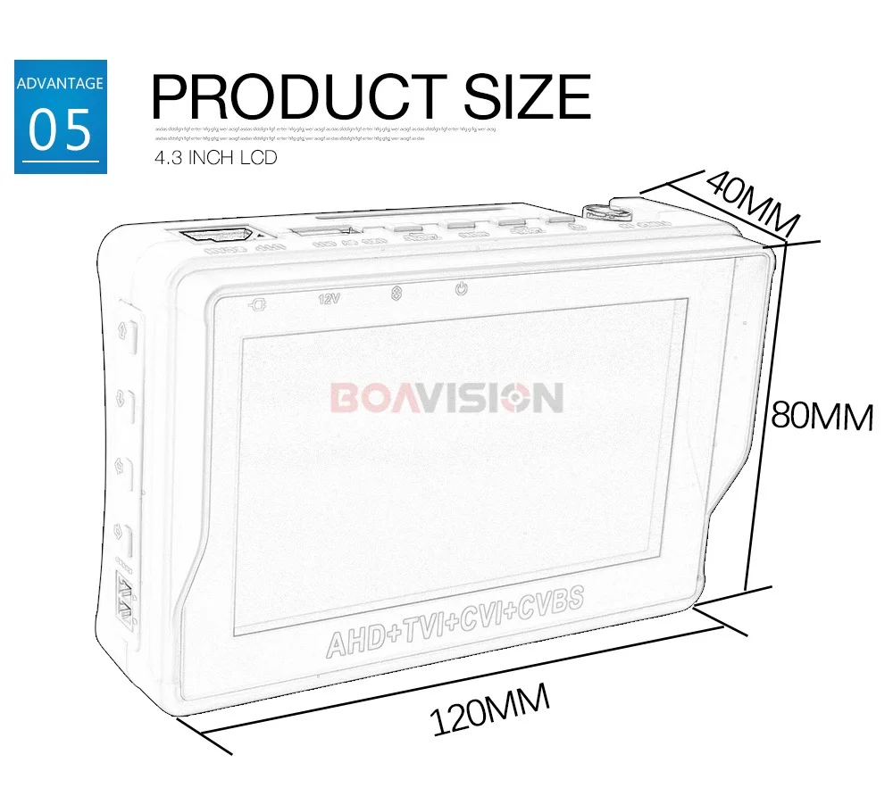 05 hd ahd cctv tester