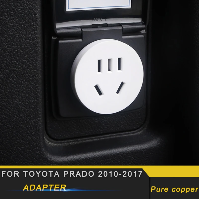 

For Toyota Prado 2010-2019 Car Styling USB Socket Splitter Charger Adapter Power Plug Outlet Interior Accessories