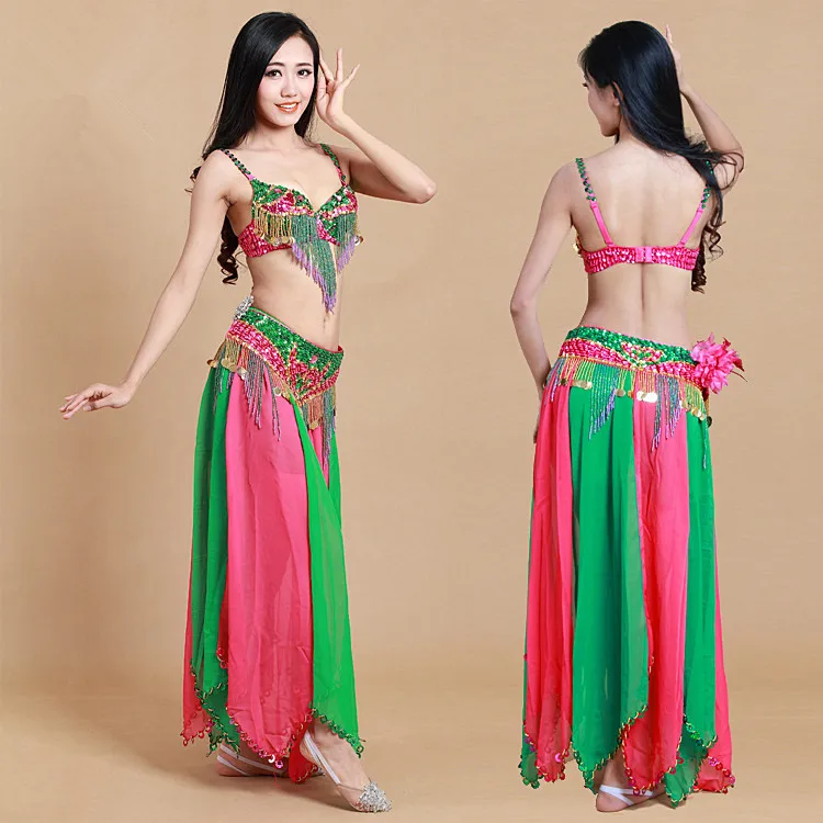 Bellydance oriental Belly Indian gypsy dance dancing costume costumes clothes bra font b belt b font