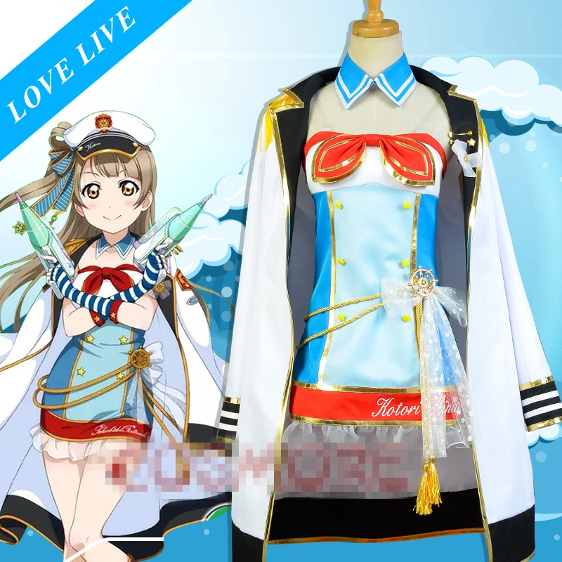 Аниме Lovelive темно-пробуждение Котори минами Косплэй Костюм Униформа полный комплект Косплэй одежда для Рождество и Хэллоуин