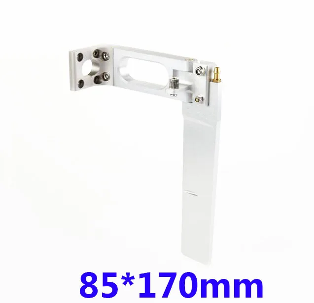 

Free Shipping 85*170mm RC boat steering wheel 7075 aluminium alloy water rudder steering-wheel for RC Gasoline boat