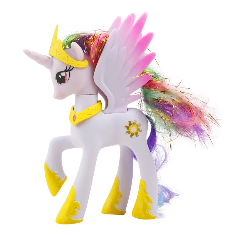 Hasbro My Cute lovely little ponies ПВХ фигурка модели игрушки куклы для девочек принцесса Рождественский подарок на день рождения игрушка