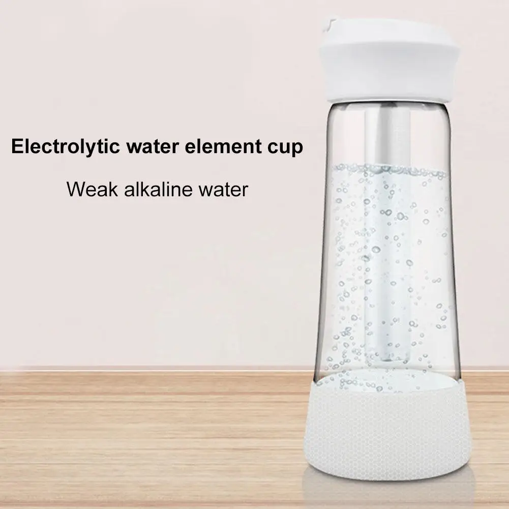 

2Pcs Portable Water Generator Alkaline Maker Ionized Filtered Purifier Insulated Cups Ionizer Antioxidan Hydrogen-Rich Bottles