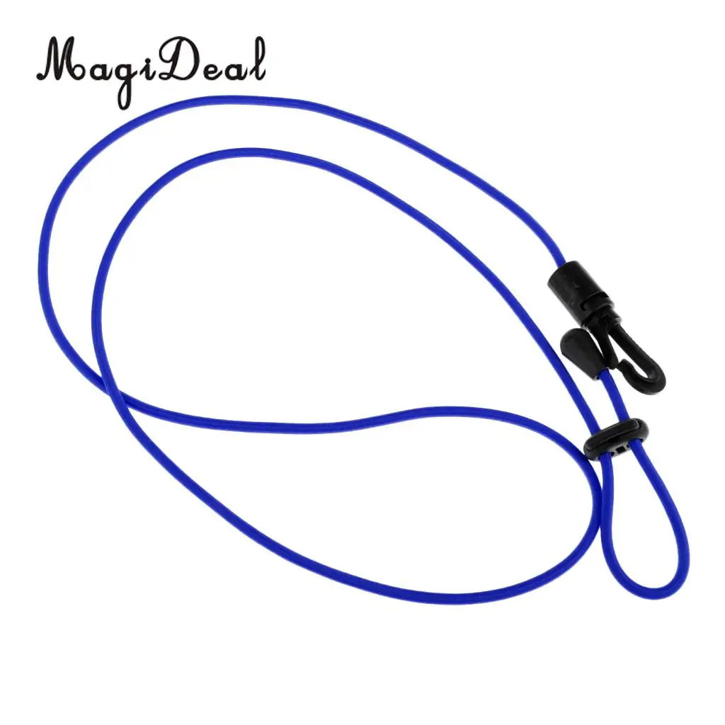 Perfeclan Elastic Safety Kayak Boat Paddle Leash Fishing Rod Cord Bungee Rope for Diving Fishing Boat Sailing Equipment