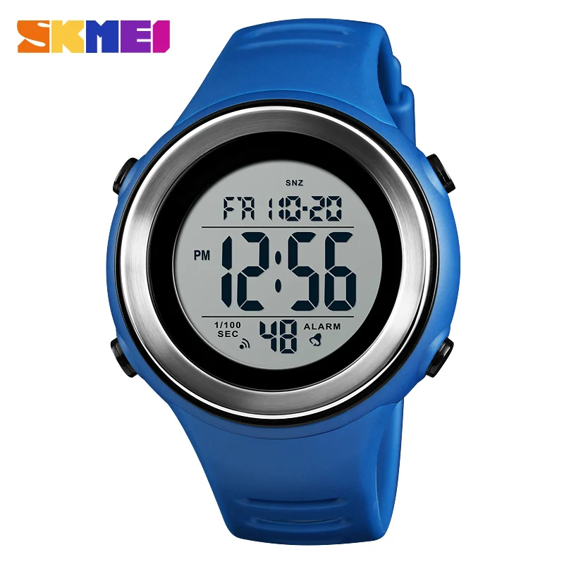

SKMEI LCD Waterproof Digital Sport Wrist Watch Men Sport Shock Resistant Chronograph Electronic Clock Male Top Brand Luxury Hour
