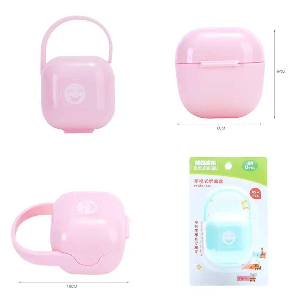おしゃぶり幼児乳首収納ポータブル防塵ホルダー旅行ケースベビーおしゃぶり容器ホルダー 哺乳瓶の乳首収納 Aliexpress