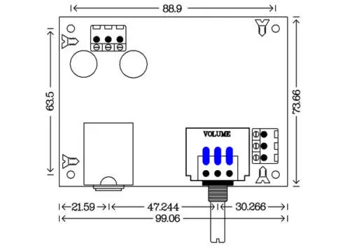 WZ-RA DIY собранная плата для наушников усилитель мощности база на RA1 с 27 потенциометром