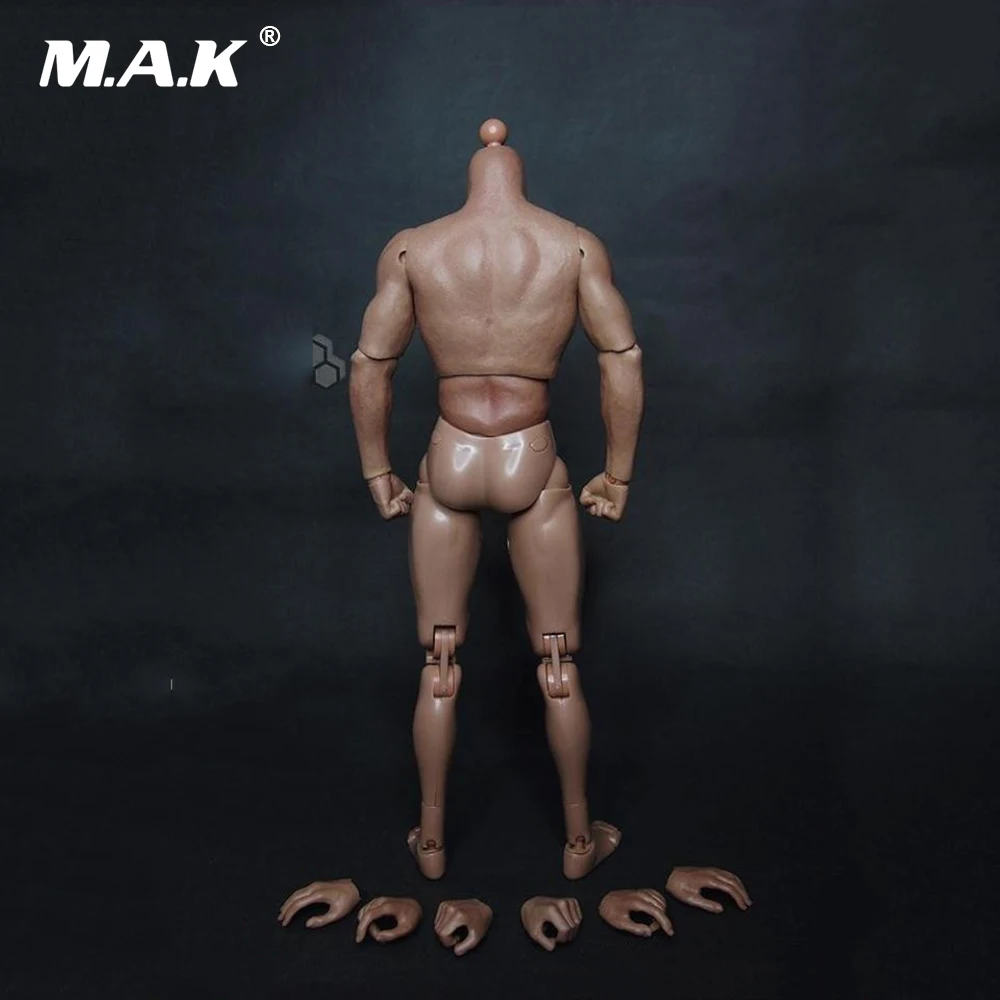  1:6 Male Body Figure Military Muscular Body Similar to TTM19 For Wolverine 12