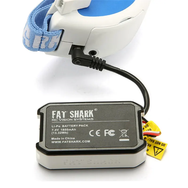 Fatshark Доминатор V3 FPV видео очки WVGA 720p HDMI 800X480