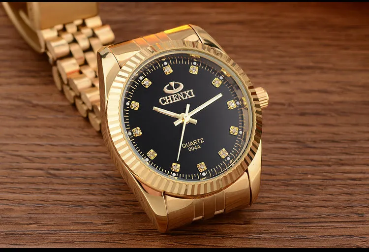 CHENXI бренд девушка часы для женщин Мода повседневное кварцевые часы дамы Gloden нержавеющая сталь женские подарки часы наручные часы