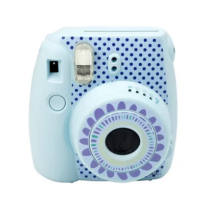Fujifilm Instax Mini 8/8+/9 наклейки на тело камеры индивидуальная Мода Подсолнух пастеры украшения Защита камеры аксессуары