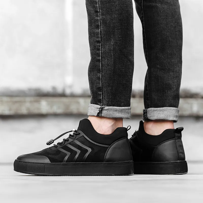 Da Casuais Backcamel Black Sapatos Calçado Respirável 2018 Venda Moda Tamanho Quente Do Dos Vulcanize 39 Aumentou Plutônio 44 Homens Superior Parte 6q7Sg6wRFx