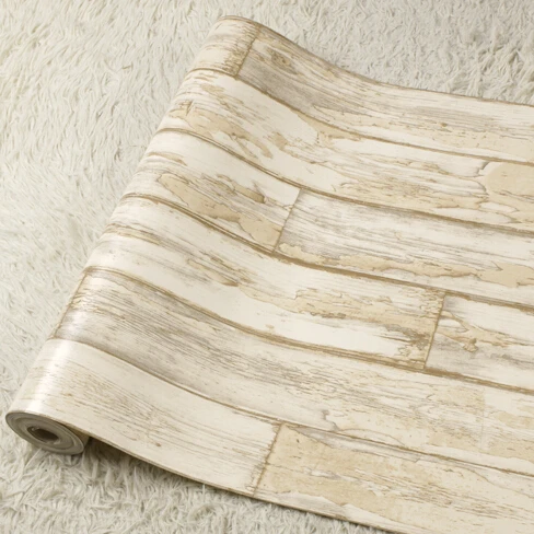 New 4-color retro rustic wood background wallpaper 3D wood striped wallpaper for Living room bedroom TV wall Mural wall paper New 4-color retro rustic wood background wallpaper 3D wood striped wallpaper for Living room bedroom TV wall Mural wall paper