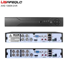 USAFEQLO 4CH/8CH/16CH 1080N TVI CVI AHD-NH 5 в 1 Гибридный DVR/1080 P NVR видеорегистратор AHD DVR для AHD/аналоговая камера ip-камера