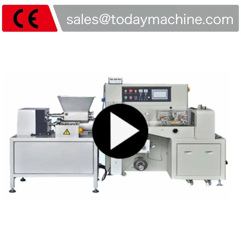 

High speed flour play dough extrusion Automatic packing machine