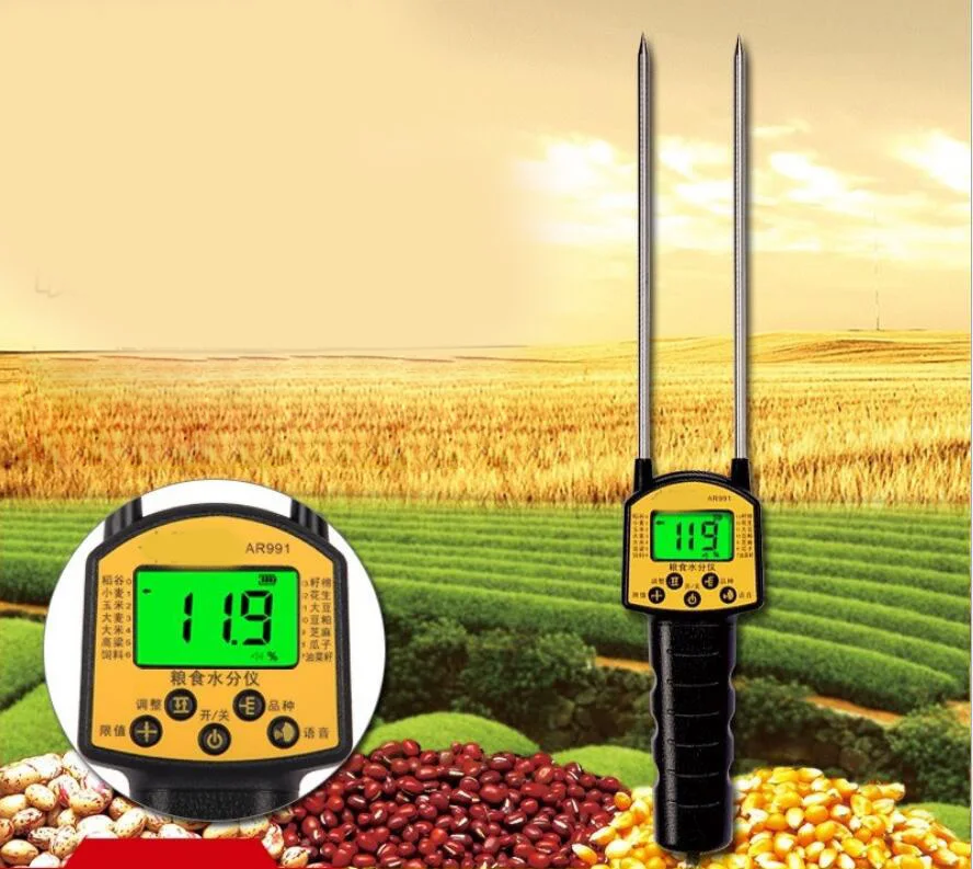 Digital Moisture Meter , Grain Moisture Meter Smart Sensor AR991 Use