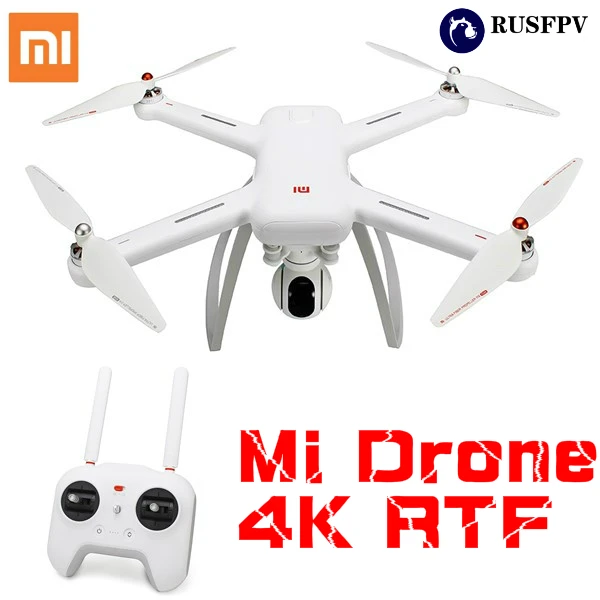 Оригинальный Xiaomi Mi Квадрокоптер WiFi fpv с 4 K 30FPS Камера 3 осевому гидростабилизатору