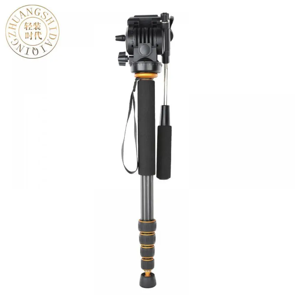 

QZSD Carbon Fiber Q-188C Monopod Professional Portable l Camera Tripod For SLR Photography Handle Ball Head