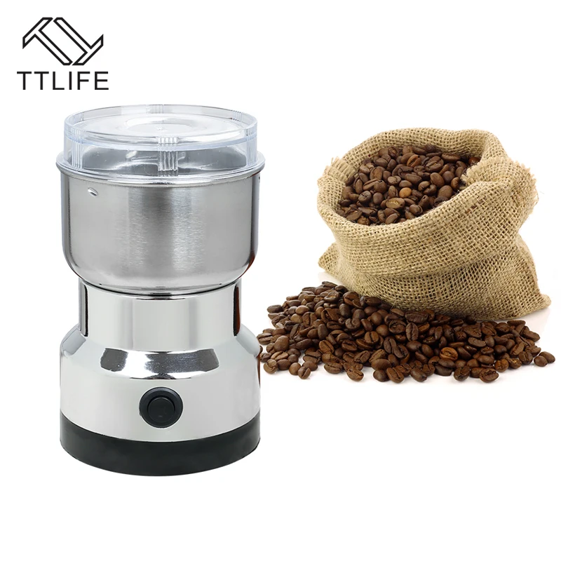 TTLIFE Coffee Beans Nuts Grinder Mill Coffee Grinder Electric Coffee