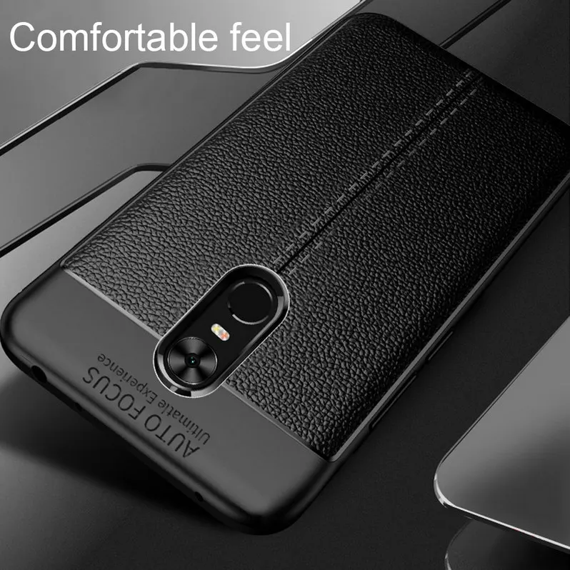 Xiomi Cover For Xiaomi Redmi 5 Plus Case Silicon Luxury PU Leather Shockproof Case For Funda Xiaomi Redmi 4a 5a 4x 3s Mi a1 Case (3)