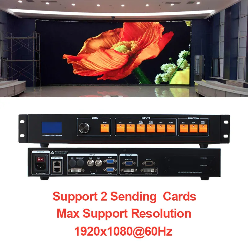 LED panel display controller mvp506 compare kystar