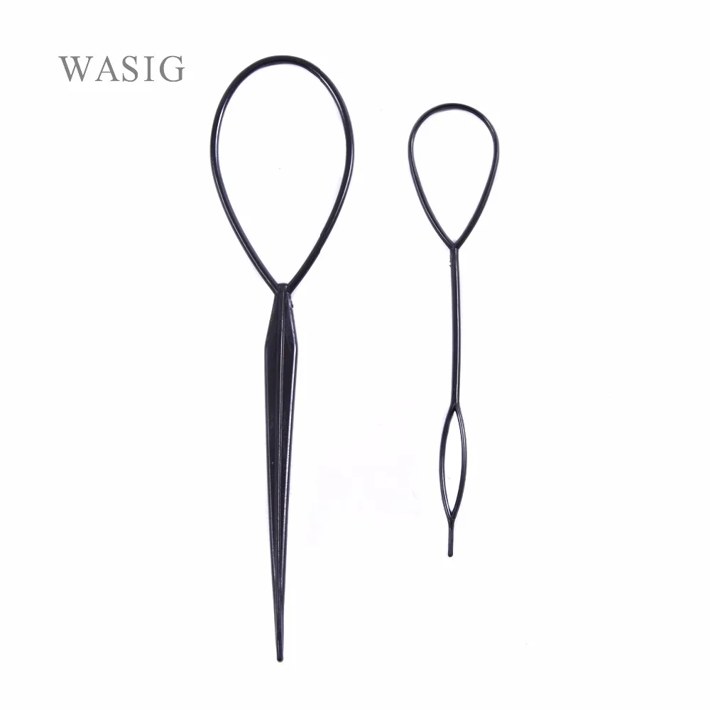 2pcs/set Pull Hair Needle Ponytail Hair Braider Creator Loop Styling Tail Clip Hair Braid Maker Styling DIY Tools 2pcs/set Pull Hair Needle Ponytail Hair Braider Creator Loop Styling Tail Clip Hair Braid Maker Styling DIY Tools