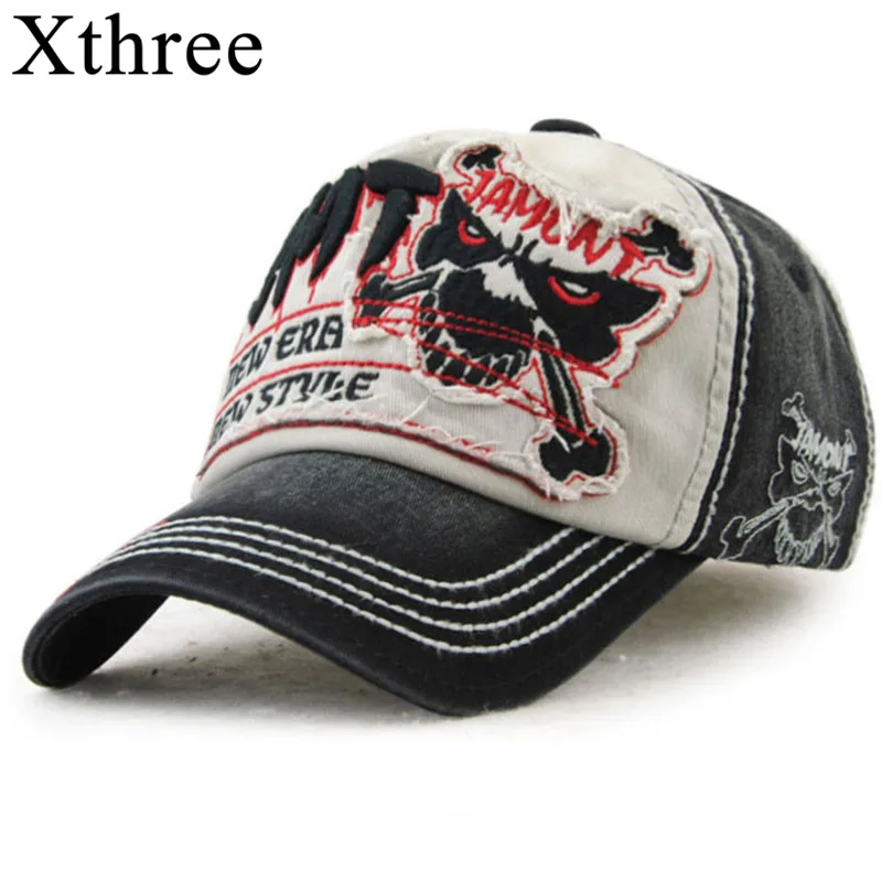 Xthree القطن fasion الترفيه البيسبول كاب قبعة للرجال Snapback قبعة casquette المرأة كاب الجملة الأزياء والإكسسوارات Xthree القطن fasion الترفيه البيسبول كاب قبعة للرجال Snapback قبعة casquette المرأة كاب الجملة الأزياء والإكسسوارات