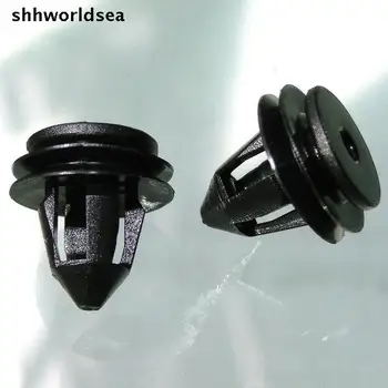 

shhworldsea auto plastic fastener,automotive clips for VW 1K6-837-200-B 1K6 837 200 Black